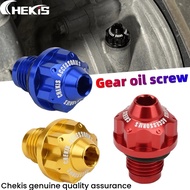 Chekis Modified gear screw cover gearbox oil screw cap decorative accessories for YAMAHA NMAX XMAX N