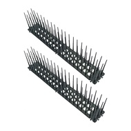 Ready Stock 2 Pcs Bird-repellent Spike Plastic Cat Repellent Fence Spike Pigeon Prevention Spike Who