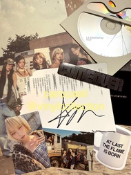 [Signed 簽名] [現貨] LE SSERAFIM (KIM CHAEWON, SAKURA, HUH YUNJIN, KAZUHA & HONG EUNCHAE) - 5th Mini Alb