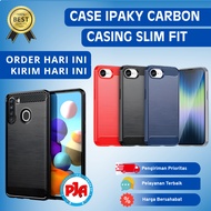 Softcase Case Casing Ipaky Carbon Oppo F17 Reno 4f 4