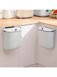 壁掛式垃圾桶帶蓋適用於廚房,廁所,客廳,浪費整理儲物桶