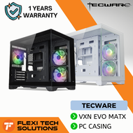 Flexi Tech TECWARE VXN Evo Dual Chamber ARGB MATX PC Desktop Casing