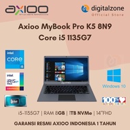 Axioo MyBook Pro K5 8N9 Core i5 1135G7 8GB 1TB W10