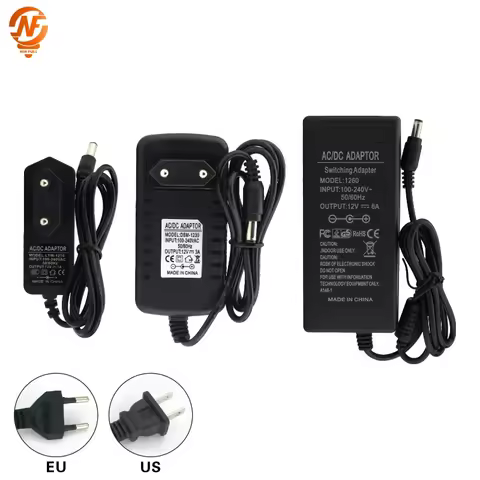 NIN FULL 12V Power Supply DC12V Unit 1A 2A 3A 5A 6A Transformer AC 110V 220V 220 V to DC 12 Volts 12