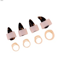 VEXUS Guzheng Nail Cover Set Playing Silicone Guzheng Practice Guzheng Accessories Musical Instrumen