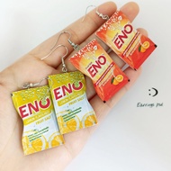 Thai Shop Ino Earrings Super Trendy Dessert Cute Beautiful Fashion 90s Snack Bag