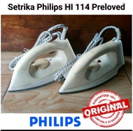 SETRIKA GOSOKAN PHILIPS TIPE 114 SECOND/BEKAS PRELOVED