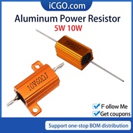 RX24 5W 10W Aluminum Power Metal Shell Case Wirewound Resistor 1K 1.5K 2K 2.2K 2.5K 3K 3.3K 4.7K 5K 