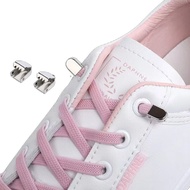 1 Pair No Tie Shoe laces Elastic Shoelaces Outdoor Leisure Sneakers Quick Safety Flat Shoe lace Kids And Adult Unisex Lazy laces Shoes Accessories