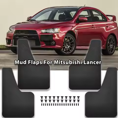 Mudguards For Mitsubishi lancer 7 8 9 10 Evolution EVO X ix WRC 2012 2013 2014 2015 2016 Guard Cover