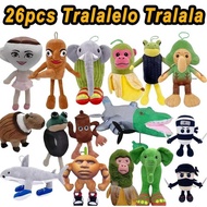 37style Soft Doll Tralalelo Tungtungtungtung Italian Brainrot Al Tralalero Tralala Pillow Toys