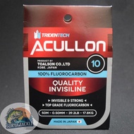 Tridentech Acullon Leader No.10 37.2Lb/ 17.8Kg 0.50Mm 50M made in japan