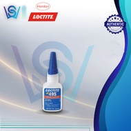 (100% Original) LOCTITE ADHESIVE 495 henkel instant super boding general multipurpose glue