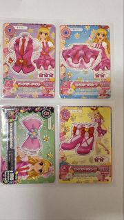 星夢學園偶像活動卡 小莓入學服閃卡 套裝 SP-001 至 SP-004