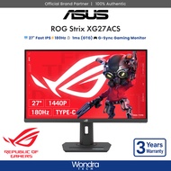 ASUS ROG Strix XG27ACS | 27" | 1ms (GTG) | 180Hz | Fast IPS | G-Sync Compatible | Gaming Monitor