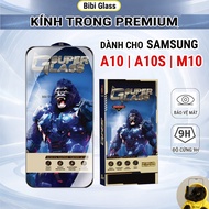Samsung A10, A10S, M10 premium transparent tempered glass full screen phone screen protector