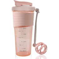 Mixed Protein Shaker Cup, 24oz Milkshake Bottle with Egg Ball, Mixing Bottle, Protein Bottle