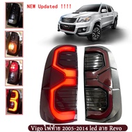Vigoไฟท้าย Revoไฟท้าย Champ Revo Taillight  สีสโมค for TOYOTA HILUX VIGO CHAMP 2005-2014สามารถนำไปใส