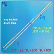 สำหรับ Samsung UA55NU7100K ริ้วสายไฟ UA55NU7090K AOT-55-NU7300-NU7100 Backlight