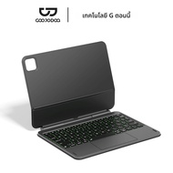 เคสคีย์บอร์ด GOOJODOQ Magic Keyboard สำหรับ iPad Air 6 2024 ขนาด 13 นิ้ว สำหรับ iPad Pro 11 12.9 Pro