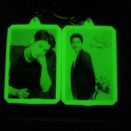 GANTUNGAN Custom Glow in The Dark Photo Keychain | Couple Keychain Bestie/ K-Pop/