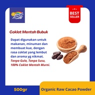 Raw Cacao Powder Organic 500gr || Organic Raw Chocolate Powder 500 grams
