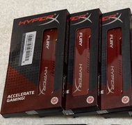 金士頓 Kingston HyperX Fury DDR3 1866 32GB=8GB kit 2 +16GB kit1