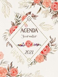 Agenda 2023 journalier A4: Planificateur et organiseur journalier pratique pour l'année 2023 , 1 pag