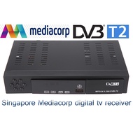 Singapore HD DVB-T2 Digital Receiver FTA Tv Box /USB/PVR/Timer Recording Watch Mediacorp Free Tv Channels