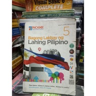 BAGONG LAKBAY NG LAHING PILIPINO GRADE 5(USED BOOK(