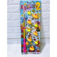 DUCK FISHING TOY CONTAINS 9 / MAGNETIC DUCK FISHING TOY B538