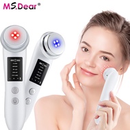 RF EMS Mesotherapy Massager LED Photon Essence Import Face Skin Rejuvenation Lifting Firming Face Cleaning Instrument