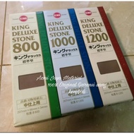 Original King Dluxe Grit Sharpening Stone 800 Grit 1000 Grit 1200 Grit 3000 Grit 6000 Grit 8000 Japa