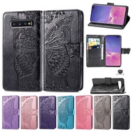Samsung Galaxy S10 Case PU Leather Wallet Phone Case Samsung S10 Plus S10E S 10 S 10+ S10 ECase Stand Holder Back Cover