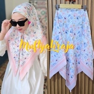 DENAY MOTIF PREMIUM DENAY KW DENAY SEGIEMPAT hijab segiempat denay polos kerudung motif terbaru