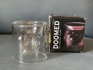 骷髏頭造型玻璃酒杯shot glass