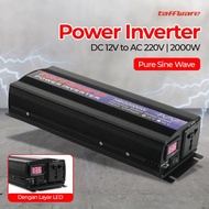 CAR POWER INVERTER DC 12V TO AC220V 1000W - TAFFWARE NBQ1000Wgavtech