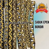 [ONLINE EXCLUSIVE] epek bordir /epek timang /sabuk epek jawa / sabuk epek timang busana adat jawa