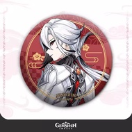 [ BADGE ] Arlecchino Theme Series Character Badge - Genshin Impact Round Badge Size 58mm