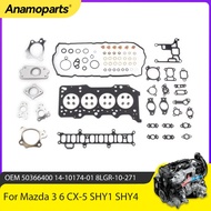 Engine Parts Cylinder head Gasket Set Fit 2.2 L Diesel 4cyl 16V For Mazda 3 6 CX-5 SHY1 SHY4 SHY6 SH