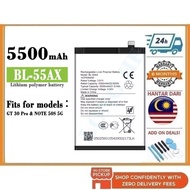 BSS Infinix GT 30 Pro / NOTE 50S 5G Battery Bateri Replacement 5500 mAh BL-55AX