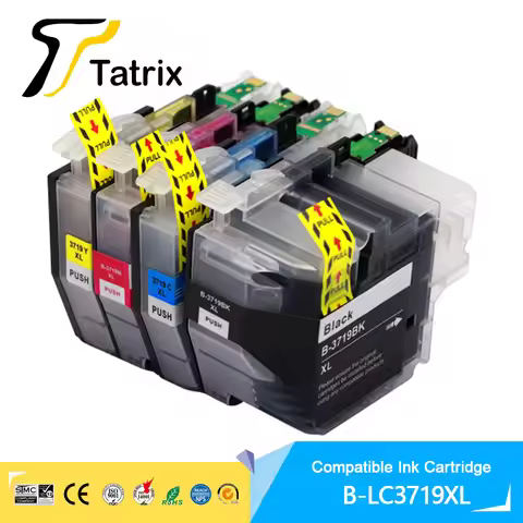Tatrix LC3719 LC3719XL Premium Color Compatible Printer Ink Cartridge for Brother MFC-J3530DW MFC-J2