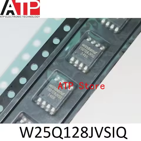 10-100PCS 100% New Original W25Q128JVSIQ 25Q128JVSQ W25Q128JVSQ W25Q128 SOP-8 Flash Chip Memory IC 8