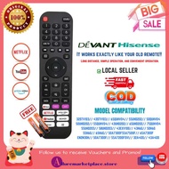 Devant Smart TV Remote Control For Smart TV HISENSE Devant TV Remote Replacement Remote En2n30h 43H6