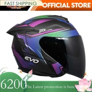 EVO HELMET Rx5 RENEGADE HALF FACE DUAL VISOR W/ Free Clear Lens
