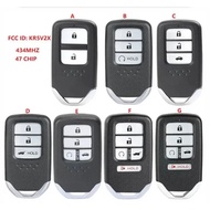 BB Key for Honda Accord Civic Jazz CRV HRV XRV Grace Pilot Venzel 434MHz ID47 Chip FCC ID: KR5V2X Ke