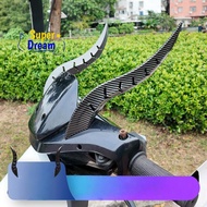 <Dream-t> 2Pcs Personalized Universal Car 3D Dragon Horn Roof Decoration Creative & Cool Car Exterio