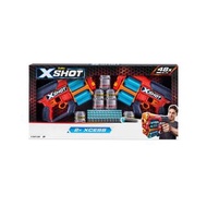 [Sold][特價] Zuru X-Shot - Excel Xcess Tk-12 Double Pack (48 Darts, 5 Cans) 12發連射玩具槍兩件裝 (48枚子彈和5個罐)