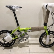 Sepeda lipat fnhon zephyr 16" speed 18 - sepeda seli fnhon