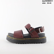 Dr. Martens Martin Sandals New Versatile British Casual Trend Buckle Open Toe Thick Sole Elevated Sandals